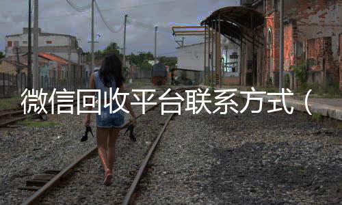 微信回收平台在线收微信联系方式（微信 回收）